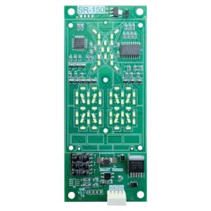 برد نمایشگر سگمنتی طبقات شستی اسدی
